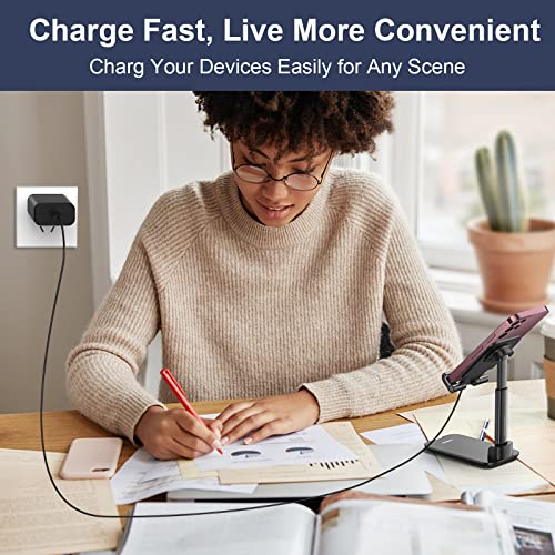 Super Fast Charger Type C for Samsung, 2 Pack 45W USB-C Super Fast Charger Travel Adapter with 5FT Type C Fast Charging Cable for Samsung Galaxy S23/S23 Ultra/S23+/S22/S22+/S22 Ultra/S 21/Note 10+/20
