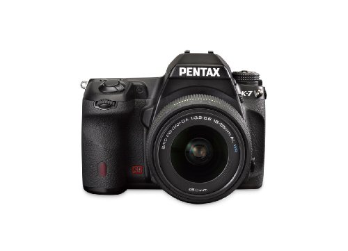 Pentax K-7 14.6 MP Digital SLR with Shake Reduction and 720p HD Video with DA 18-55mm f/3.5-5.6 AL Weather Resistant Lens