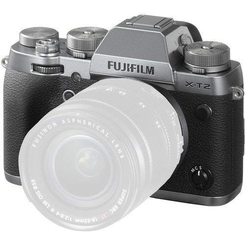 Fujifilm X-T2 Mirrorless Digital Camera International Version (No Warranty) (Body Only, Graphite Silver Edition)