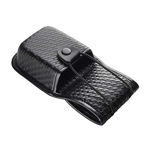 ROCOTACTICAL Basketweave Radio Pouch, Universal Radio Holder Pouch for Law Enforcement Duty Belt