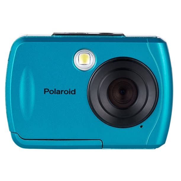 Polaroid IS049 HD Waterproof 16MP Digital Camera, 2.4” LCD Display Portable Handheld Action Waterproof Digital Camera, Teal