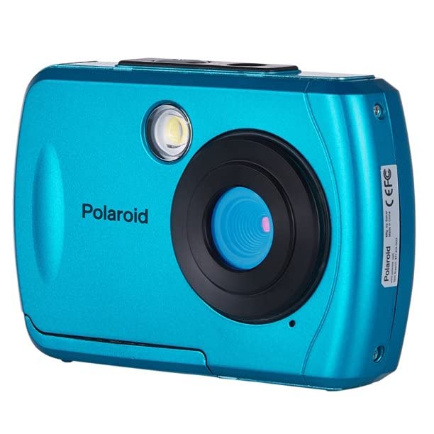 Polaroid IS049 HD Waterproof 16MP Digital Camera, 2.4” LCD Display Portable Handheld Action Waterproof Digital Camera, Teal