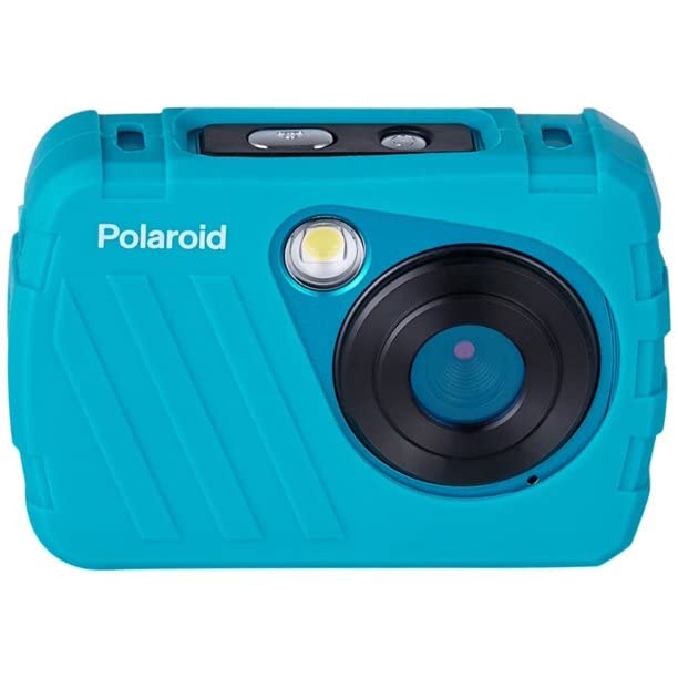 Polaroid IS049 HD Waterproof 16MP Digital Camera, 2.4” LCD Display Portable Handheld Action Waterproof Digital Camera, Teal