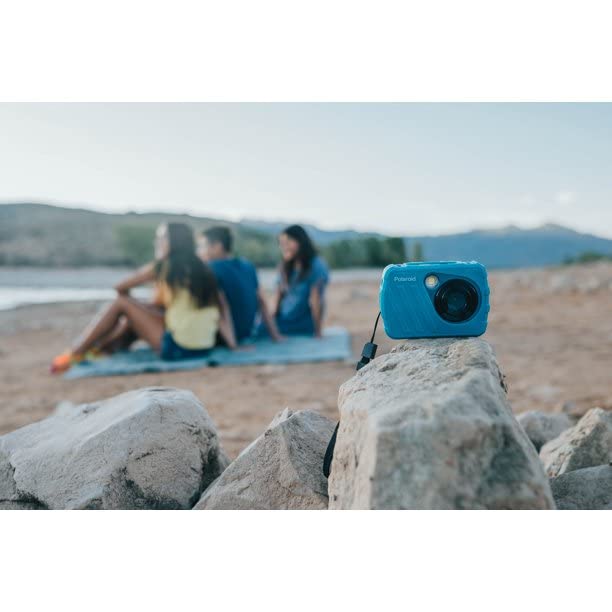 Polaroid IS049 HD Waterproof 16MP Digital Camera, 2.4” LCD Display Portable Handheld Action Waterproof Digital Camera, Teal