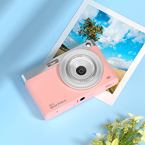LADIGASU Portable Digital Camera 1080P Video Camera 50 Megapixels 16X Digital Zoom 2.88 Inch Screen 50MP Rechargeable Point and Shoot Camera Gifts for The Seniors,Teenagers,Children