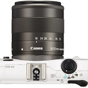 Canon mirrorless SLR EOS M2 STM lens kit EOSM2 L1855STMK-WH