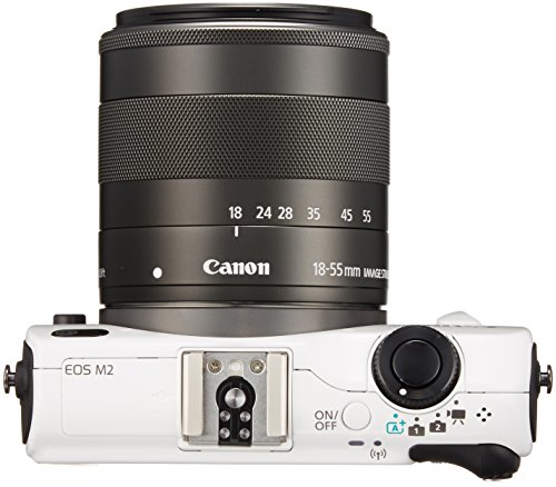 Canon mirrorless SLR EOS M2 STM lens kit EOSM2 L1855STMK-WH