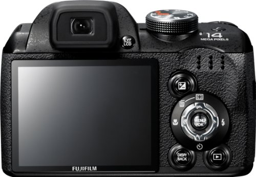 Fujifilm FinePix S4000 14 MP Digital Camera with Fujinon 30x Super Wide Angle Optical Zoom Lens and 3-Inch LCD