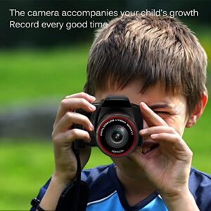 UTDKLPBXAQ Digital Camera, 16 Megapixel Photo Camera Mini Digital SLR Camera, CMOS Sensor 2.4“ TFT LCD Compact Camera, 16X Digital Zoom Video Camera for Children Adults Beginners