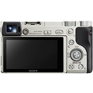 Sony Alpha a6000 Mirrorless Digital Camera 24.3MP SLR Camera with 3.0-Inch LCD - Body Only (Silver)