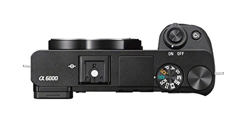 Sony A6000 Interchangeable Lens Digital Camera with SELP1650 Lens Kit - Black (24.3MP)