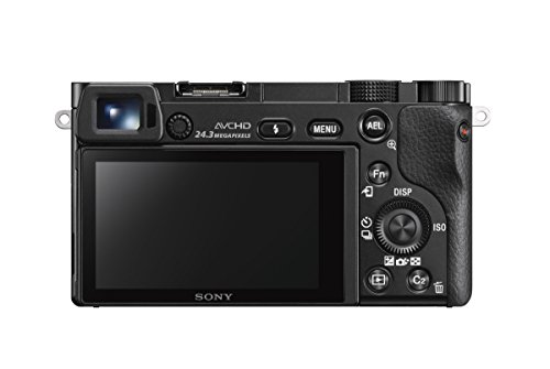 Sony A6000 Interchangeable Lens Digital Camera with SELP1650 Lens Kit - Black (24.3MP)