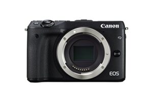 canon eos m3 mirrorless camera body – wi-fi enabled (black)