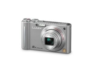 panasonic lumix dmc-zr1 12.1mp digital camera with 8x power optical image stabilized zoom and 2.7 inch lcd (silver)