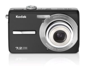 kodak easyshare m763 7.2 mp digital camera with 3xoptical zoom (black)