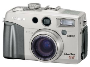 canon powershot g2 4mp digital camera w/ 3x optical zoom