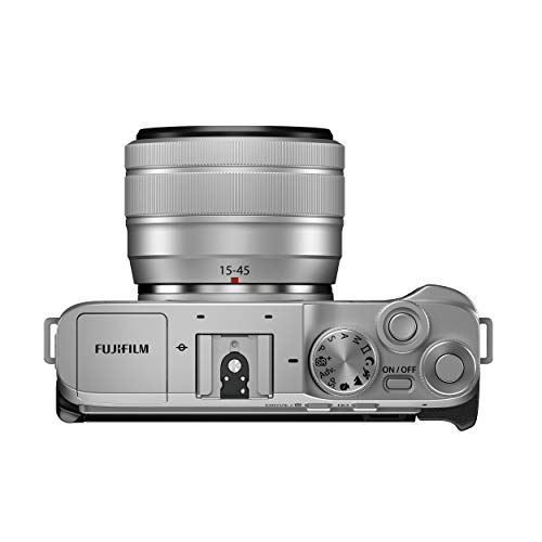 Fujifilm X-A7 Mirrorless Digital Camera w/XC15-45mm F3.5-5.6 OIS PZ Lens, Silver