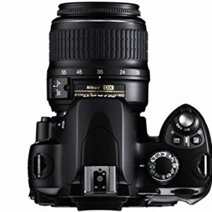 Nikon D40 6.1MP Digital SLR Camera Kit with 18-55mm f/3.5-5.6G ED II Auto Focus-S DX Zoom-Nikkor Lens (Renewed)