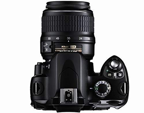 Nikon D40 6.1MP Digital SLR Camera Kit with 18-55mm f/3.5-5.6G ED II Auto Focus-S DX Zoom-Nikkor Lens (Renewed)