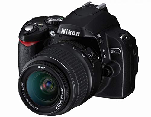 Nikon D40 6.1MP Digital SLR Camera Kit with 18-55mm f/3.5-5.6G ED II Auto Focus-S DX Zoom-Nikkor Lens (Renewed)