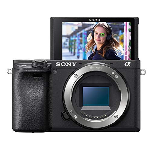 Sony Alpha a6400 Mirrorless Digital Camera Body - Bundle with Camera Case, 32GB SDHC U3 Card, Cleaning Kit, Card Reader, Memory Wallet, PC Software Package