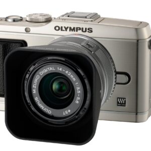 Olympus PEN E-P3 12 MP Live MOS Interchangeable Lens Camera with 14-42mm Zoom Lens (Silver)