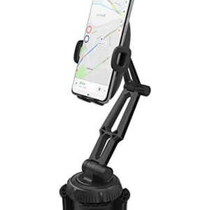 Encased Cup Phone Holder for Cars, Trucks and Vans (Fully Adjustable) Universal Cellphone Cradle Mount for iPhone 12/13/14 Pro Max/11/Xs Max/XR & Samsung Galaxy S9/S10/S20/S21/S22/ S23 Plus/Ultra