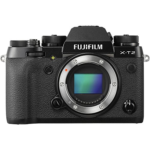 Fujifilm X-T2 Mirrorless Digital Camera (Body Only) 16519247 + Fujifilm XF 55-200mm f/3.5-4.8 R LM OIS Lens 16384941 Bundle