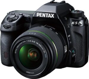 pentax digital slr camera k-5 with 18-55 lens kit k-5lk18-55wr