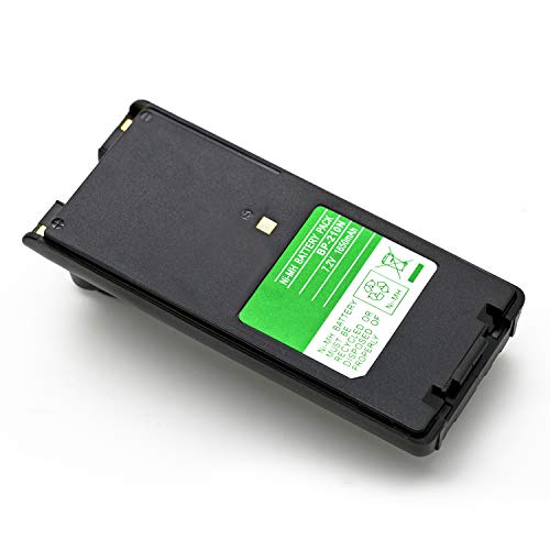 ExpertPower® 7.2v 1650mAh NiMh High Capacity BP-209N BP-210N BP-222N Battery for ICOM IC-A6 IC-A24 IC-V8 IC-V82 IC-U82 Radio