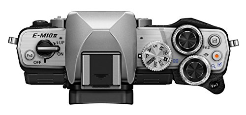 Olympus OM-D E-M10 Mark II Mirrorless Camera (Silver) - Body Only