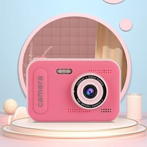 Children's Digital Camera, 2.4 in IPS High-Definition Front and Rear Dual-Camera for Photography Shake-Proof and Fall Proof Game Sports Kids SLR Camera Kids Gift