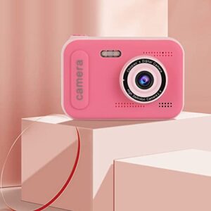 Children's Digital Camera, 2.4 in IPS High-Definition Front and Rear Dual-Camera for Photography Shake-Proof and Fall Proof Game Sports Kids SLR Camera Kids Gift