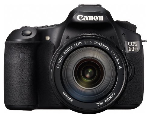 Canon EOS 60D 18 MP CMOS Digital SLR Camera with 18-135mm f/3.5-5.6 IS UD Lens - International Version