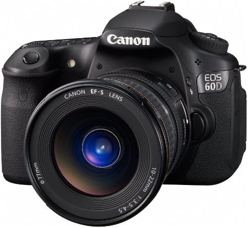 Canon EOS 60D 18 MP CMOS Digital SLR Camera with 18-135mm f/3.5-5.6 IS UD Lens - International Version