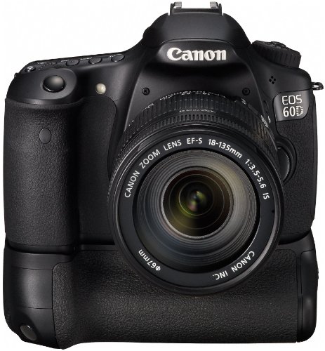 Canon EOS 60D 18 MP CMOS Digital SLR Camera with 18-135mm f/3.5-5.6 IS UD Lens - International Version