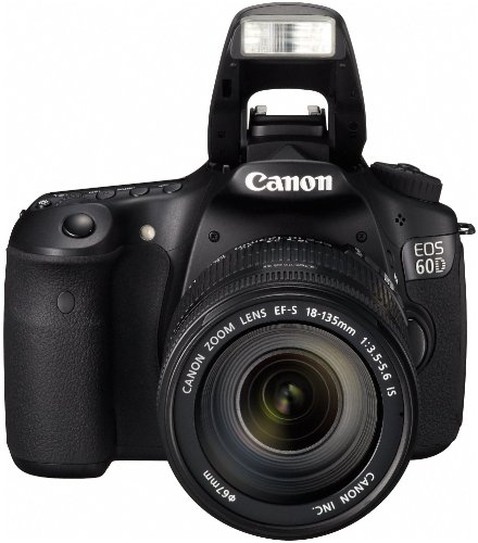 Canon EOS 60D 18 MP CMOS Digital SLR Camera with 18-135mm f/3.5-5.6 IS UD Lens - International Version