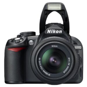 Nikon D3100 14.2MP DX-Format Digital SLR Camera Kit with 18-55mm f/3.5-5.6 VR Lens - (Black) [International Version]