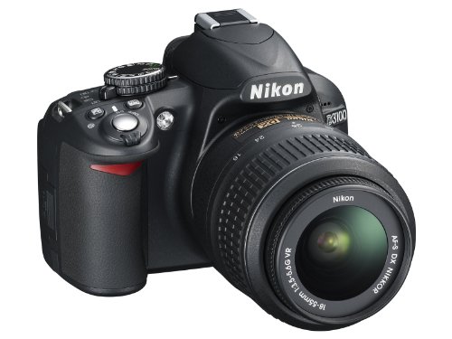 Nikon D3100 14.2MP DX-Format Digital SLR Camera Kit with 18-55mm f/3.5-5.6 VR Lens - (Black) [International Version]