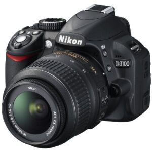 Nikon D3100 14.2MP DX-Format Digital SLR Camera Kit with 18-55mm f/3.5-5.6 VR Lens - (Black) [International Version]