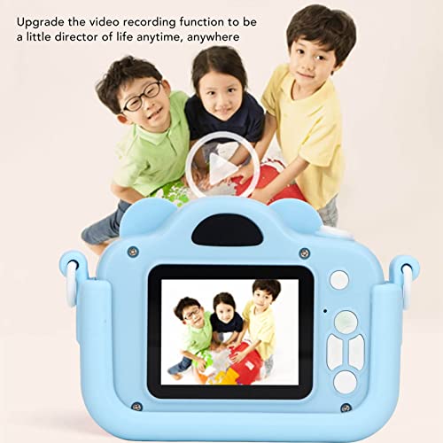 Kids Selfie Camera, Portable Cartoon HD Digital Camera Video Recorder for 4 5 6 7 8 9 Year Old Boy Girl