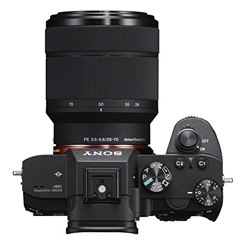 Sony ILCE-7M3K/B a7III Full Frame Mirrorless Interchangeable Lens Camera with 28-70mm Bundle with AF 50mm F1.4 Auto Focus Full Frame Lens, 64GB Memory Card, Aluminum Travel Tripod and Microphone