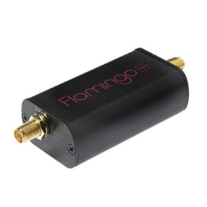 flamingo+ fm – broadcast fm bandstop filter v2 (fm notch filter) for software defined radio (rtl-sdr) applications. blocks problematic 88-108mhz frequencies from your sma-connected radio