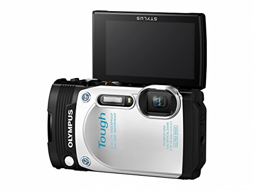 Olympus TG-870 Tough Waterproof Digital Camera (White) - International Version