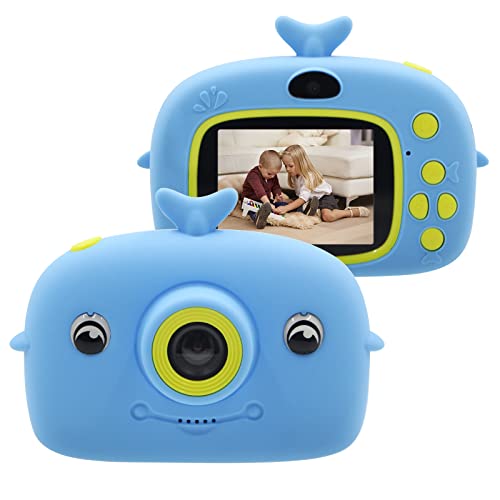 Camera for Kids, 1080P HD Kids Digital Camera with Auto Focus, Holiday Gift Kids Selfie Camera for 3 4 5 6 7 8 9 10 Year Old with 32GB SD Card