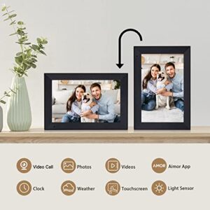 Digital Picture Frame, Humblestead 10.1 Inch WiFi Digital Photo Frame with 1280 * 800 IPS HD Touchscreen, Video Call, Auto Dim, Share Photos and Videos Instantly from Anywhere via App