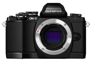 olympus om-d e-m10 mirrorless digital camera (black)- body only