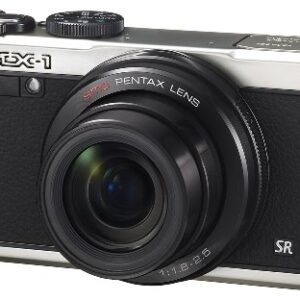 Pentax MX-1 Silver 12MP Digital Camera with 4x Optical Image Stabilized Zoom and 3-Inch LCD Display (OLD MODEL)