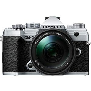 Olympus OM-D E-M5 Mark III Silver Body with M.Zuiko Digital ED 14-150mm F4.0-5.6 II Black Lens Kit