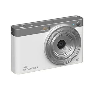 Yrmaups Digital Camera - Vlogging Camera Video Camera 16X Digital Zoom 50MP Rechargeable Point and Shoot Camera